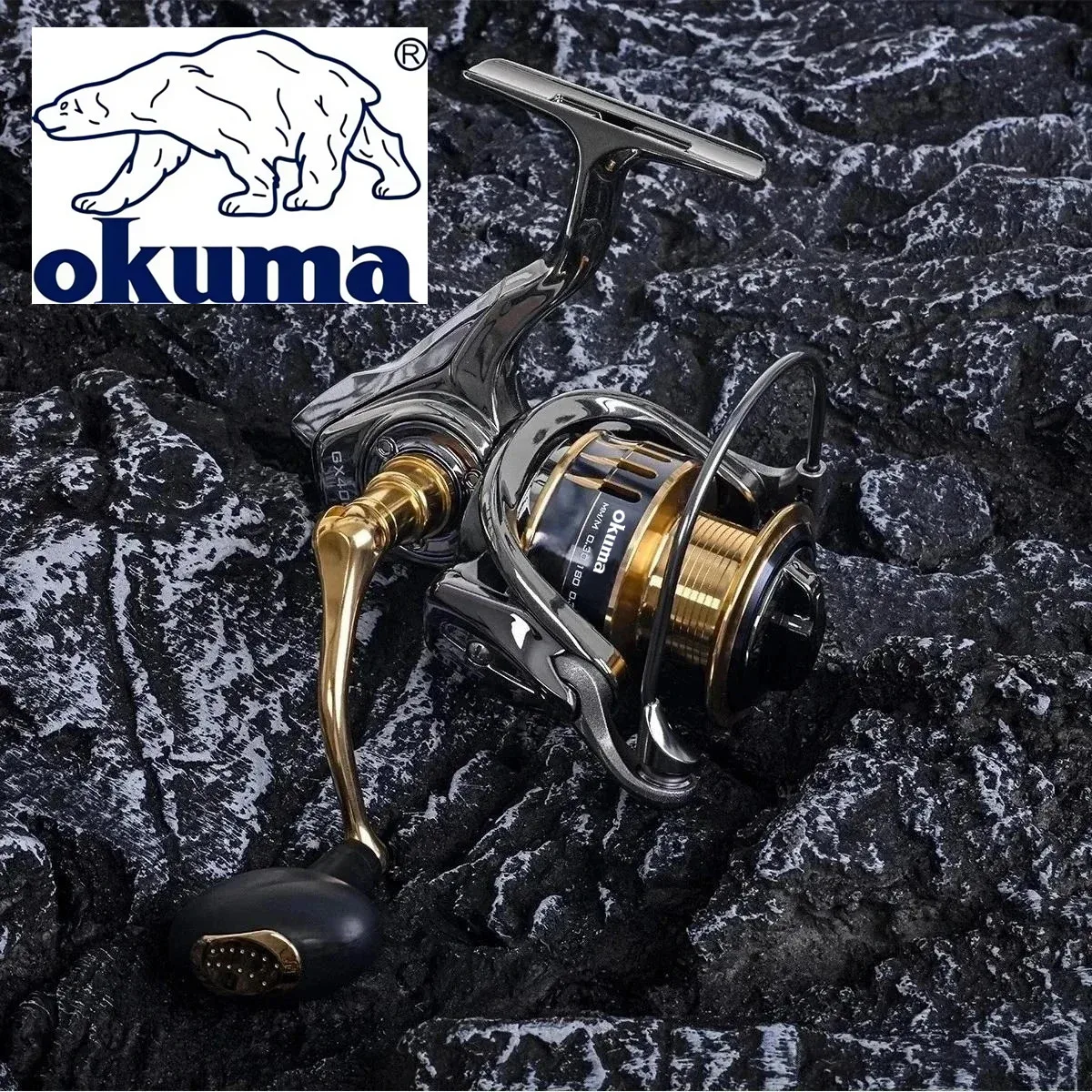 Okuma Baoxiong Roterende Reel 18KG Weerstand 13 + 1 Kogellager Zeevissen Spinnewiel Type Metaaldraad Cup sub Vis Draadwiel