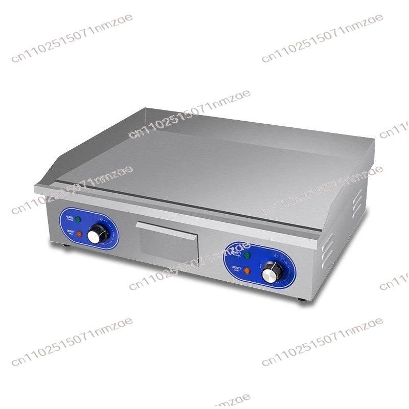 Commercial Electric Griddle Teppanyaki Grill For Pancake Squid Hand Cake Street Stall