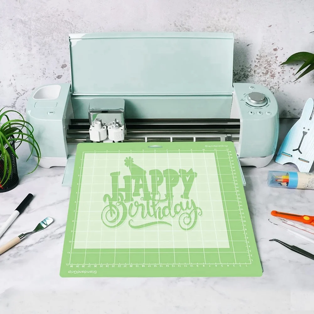 Cricut 12X12 인치 Standardgrip 접착 스티커 내구성 매트 용 8Pack 커팅 매트 Cricut Explore One/Air/Air 2/Maker-A05I