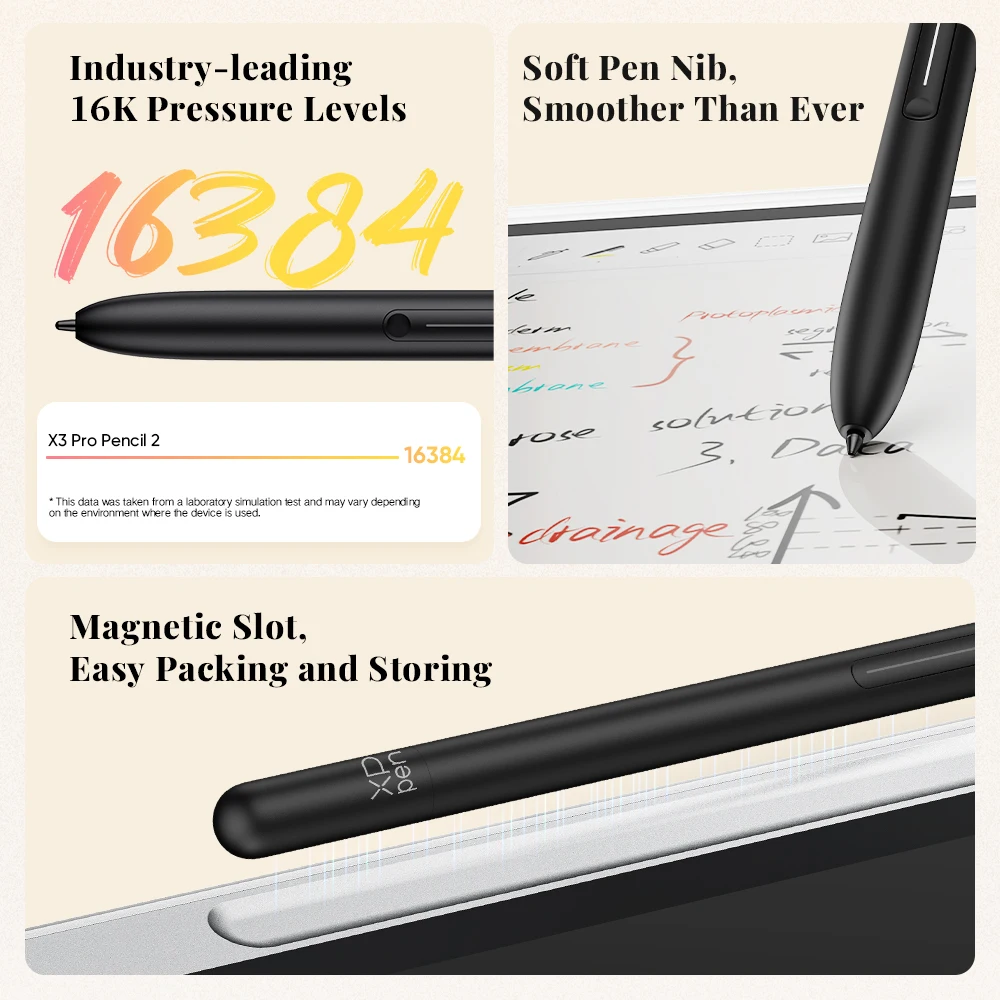 XPPen Magic Note Pad 3-in-1 Ink Paper Light Nature Color E-book Reader Android 14 Graphics Tablet Digital Writing Notebook Pad