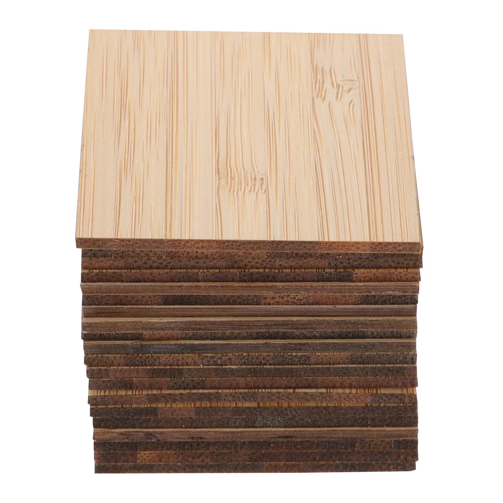 20Pcs Premium Unfinished Bamboo Slices DIY Blank Craft Pieces Smooth Surface for Kids Adults Painting Writing Carving Projects