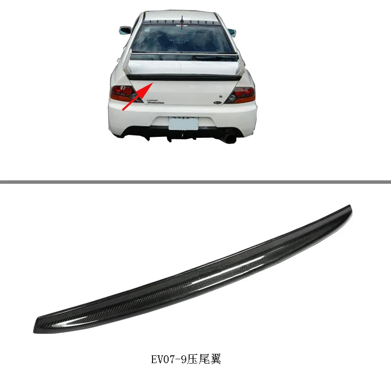 

Автозапчасти, для Mitsubishi EVO 7-го поколения, модель TYPE из углеродного волокна, компрессионный хвост, хвост