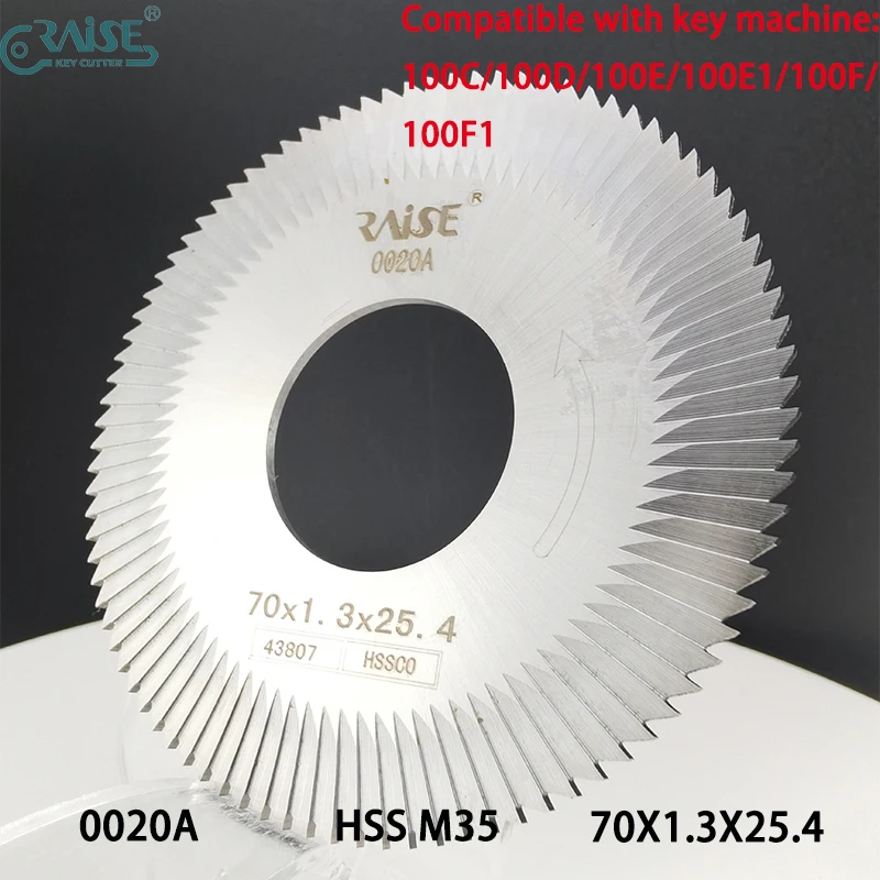 

Фреза RAISE HSS 0020A 70x1.3x25.4 для станков WENXING 100C 100D 100E 100F