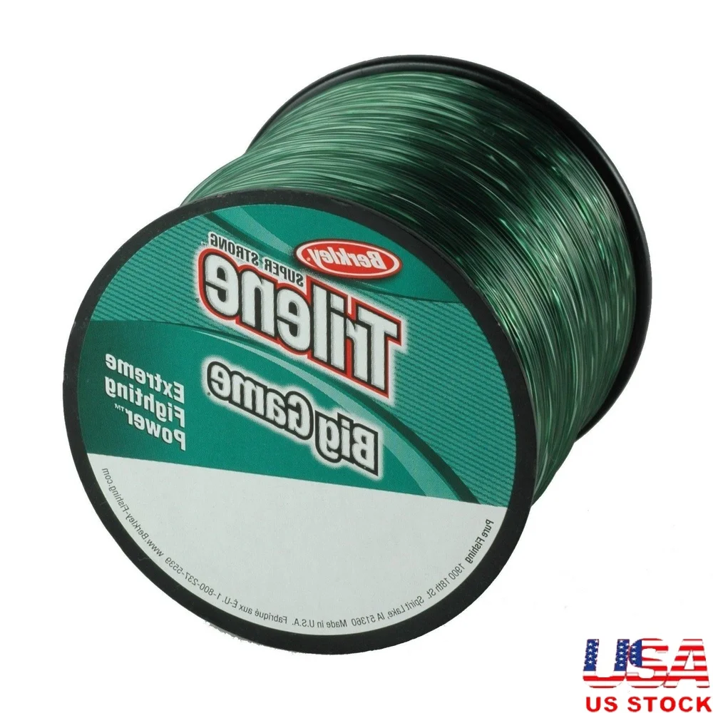 

Trilene Big Game Monofilament Fishing Line 10lb Test 1500yd Excellent Knot Strength Ultimate Reliability Heavy Duty Fishing Line