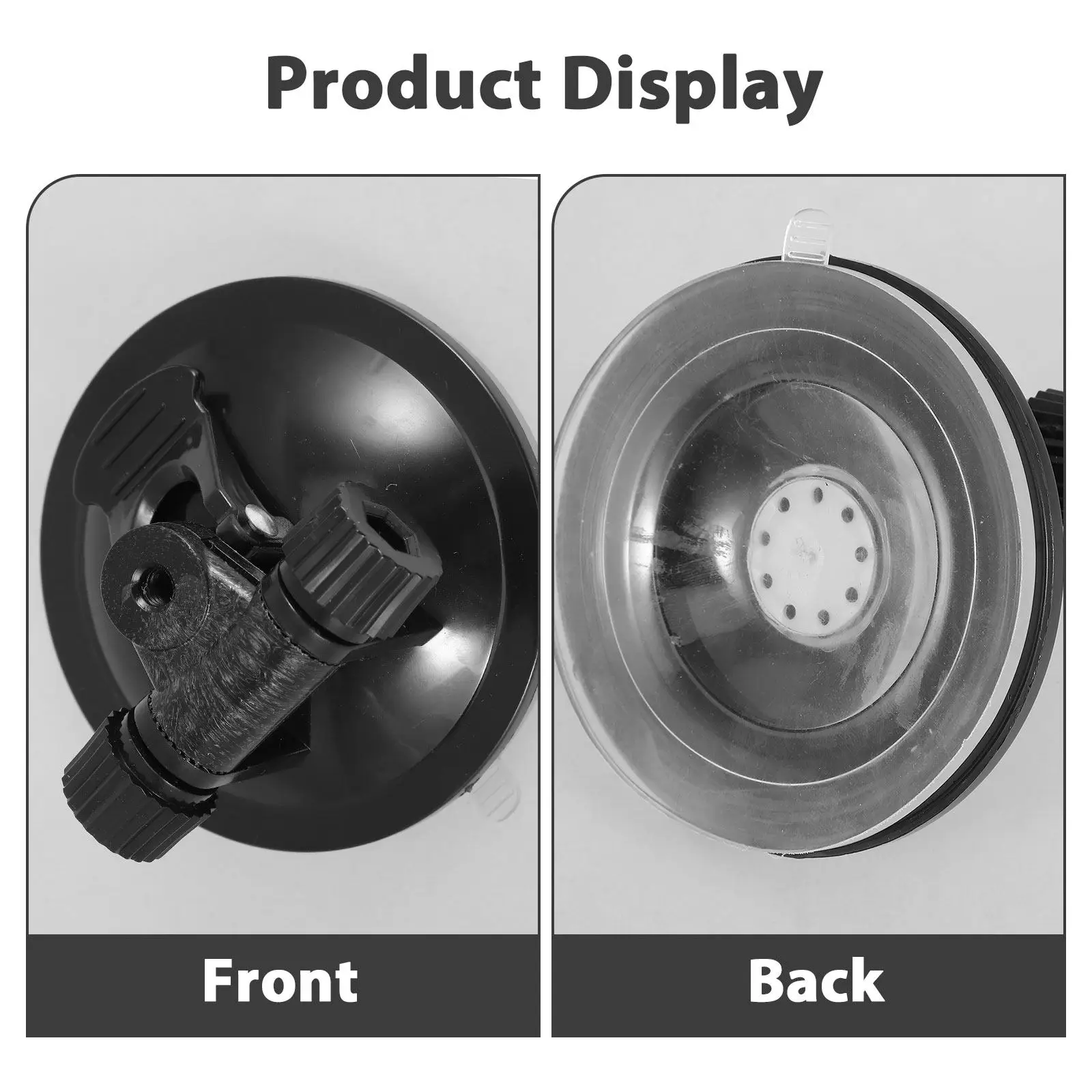 Heavy Duty Suction Cup Flagpole Holder Car Mounted Flag Mount Base for National Day Celebration Shop Window Outdoor Flag Display view 2