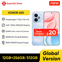 Original New Global Version HONOR 400 5G Smartphone Snapdragon 7 Gen 3  6.55\