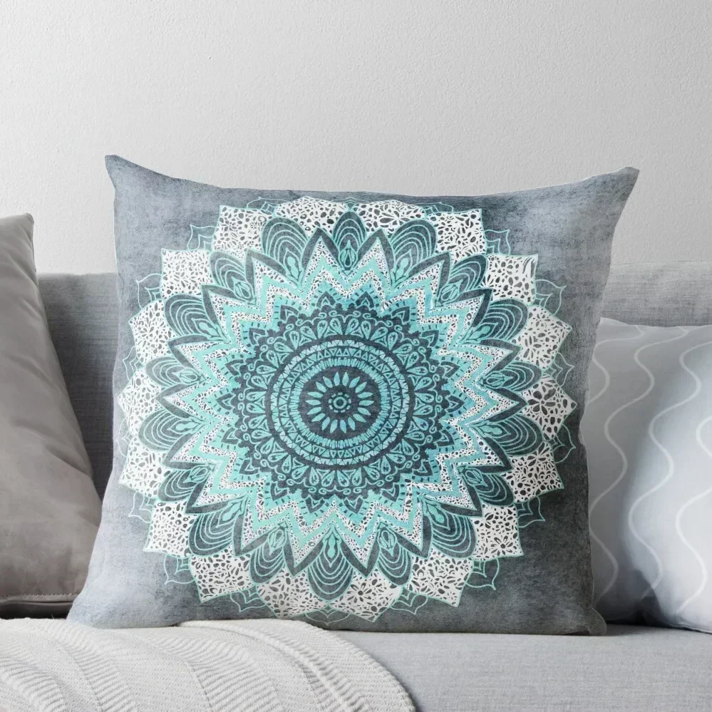 

BOHOCHIC MANDALA IN BLUE Throw Pillow Luxury Sofa Cushions ornamental pillows for living room pillow