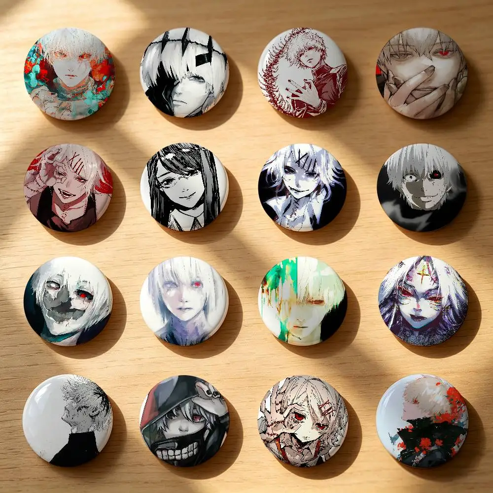 T-Tokyo Ghouls Badge Pins For Friend, Backpack, Clothing, Collectible Accessories, Jewelry Gift