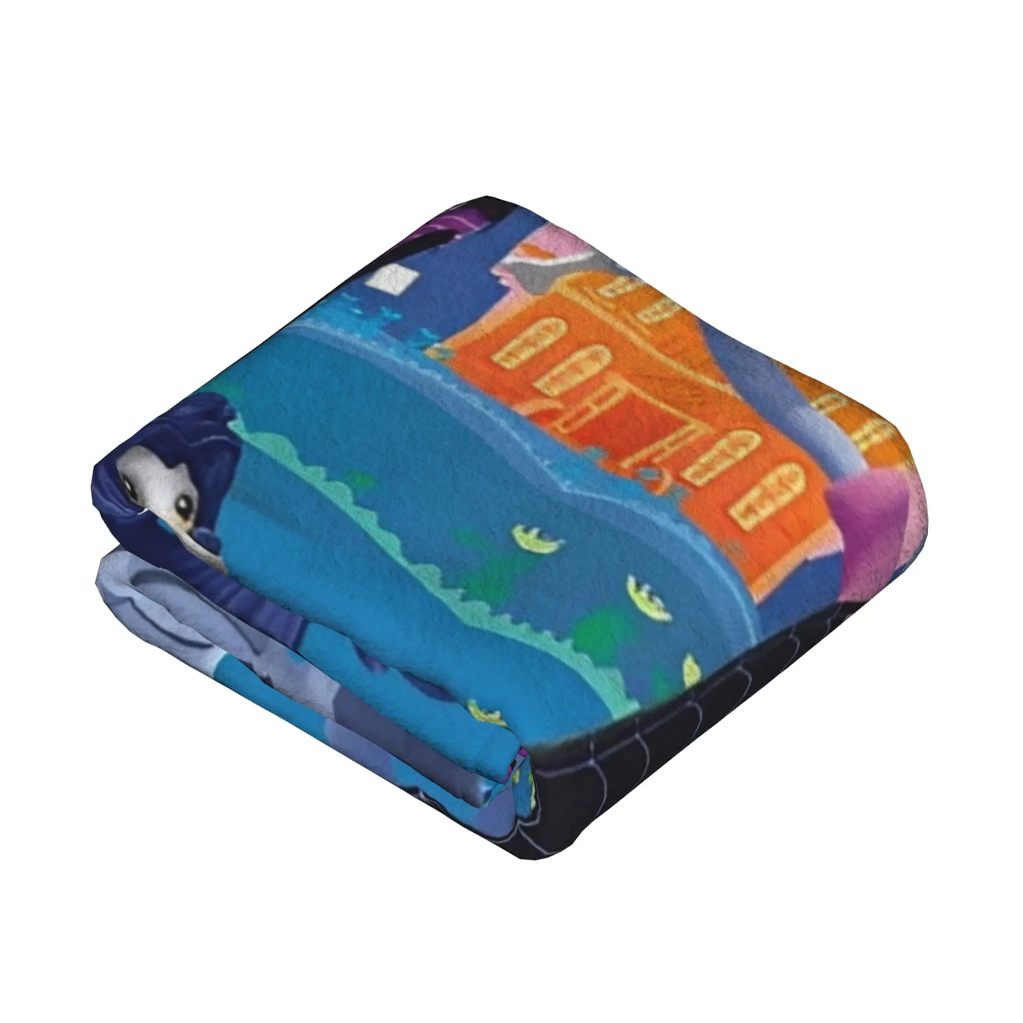 Vampirina في سن المراهقة مصاص دماء بطانية سوبر لينة الدافئة رمي البطانيات للأريكة 50x60 بوصة متعددة الحجم الفراش يلقي #3