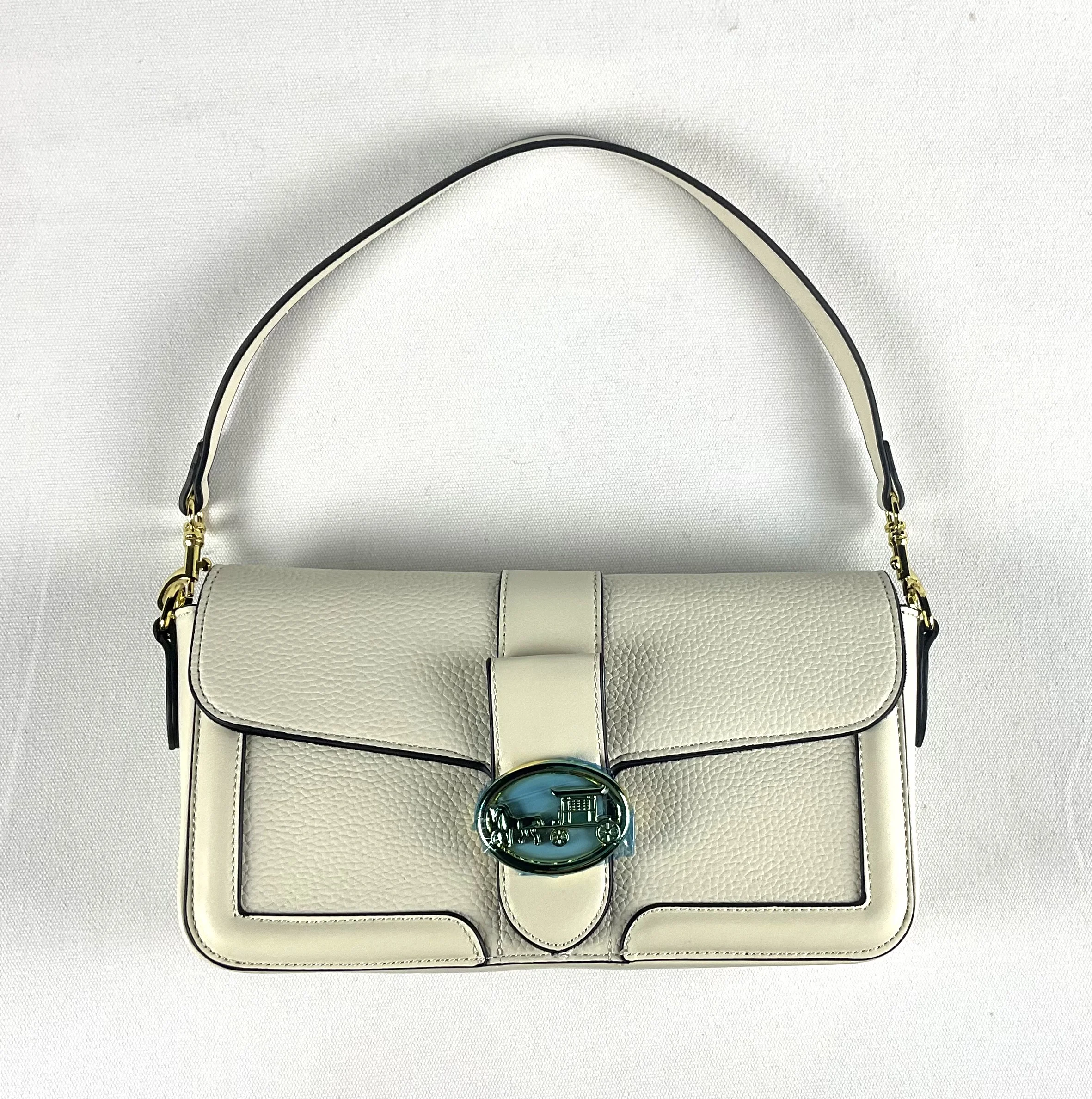 Bolso de mano de cuero sintético para mujer, Cartera de hombro Vintage, elegante, informal, a la moda, 2023