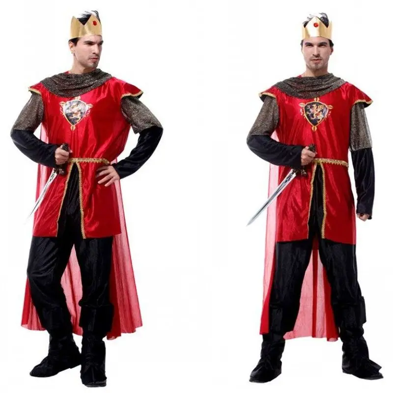

Костюм для косплея на Хэллоуин для взрослых, мужская маска короля, танцевальный сценический наряд M0050, традиционный китайский этнический сценический костюм