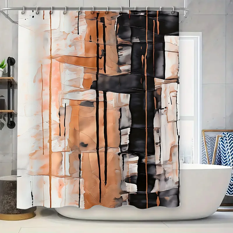 

Восхитительная занавеска для душа в ванной комнате с единорогом, персонализированная с именным дизайном для декора спальни для детей и подростков.