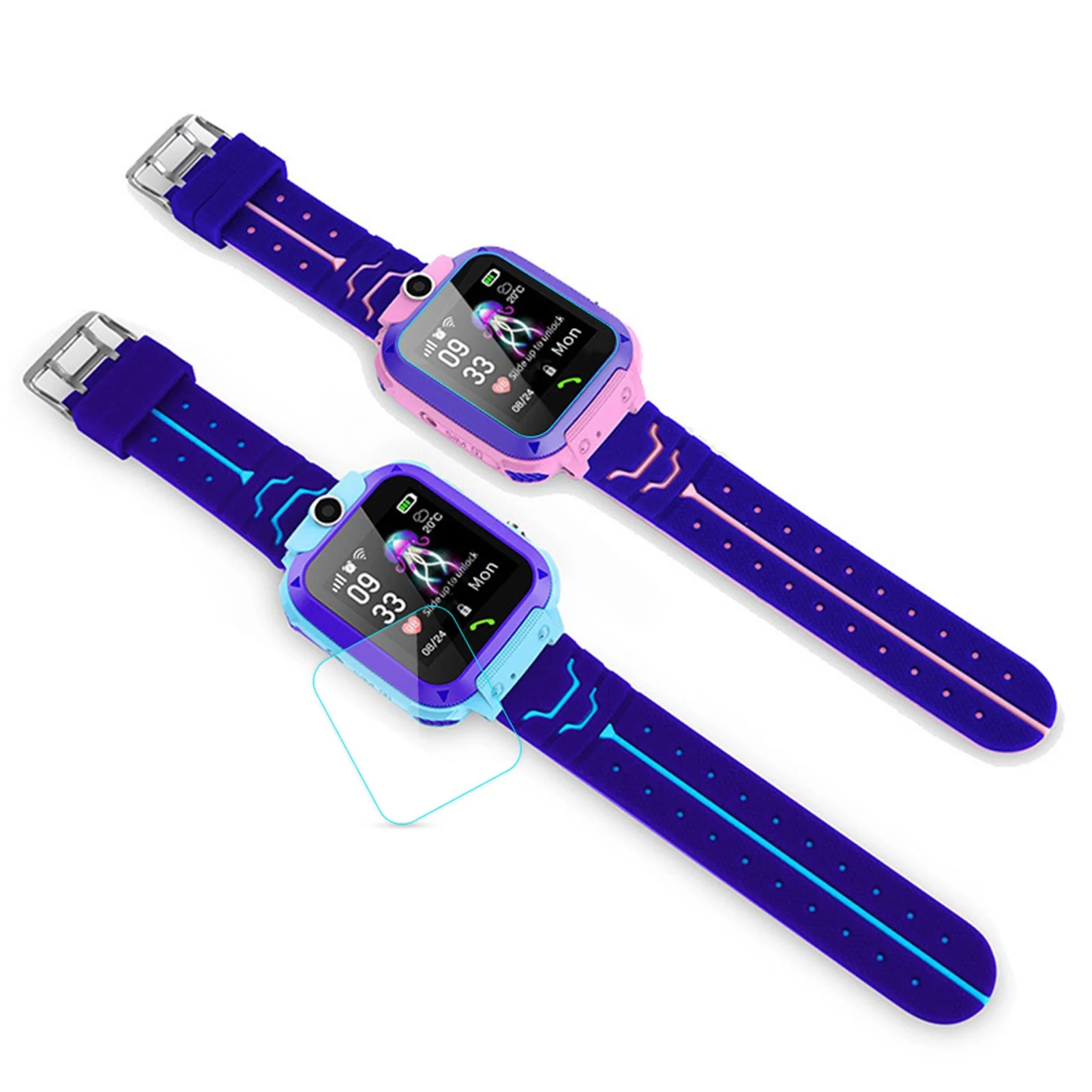 Watch Protective Film Children Watch Protector for Q12 Screen Film Smart Watch Protective Film