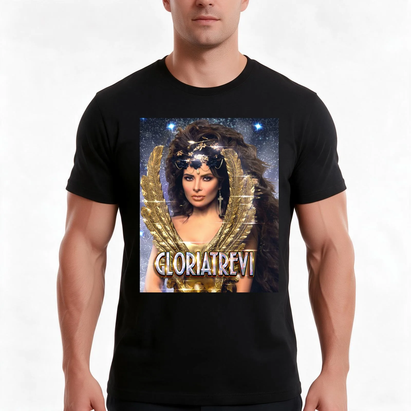 Gloria Trevi Glamazon T-Shirt Summer Casual Cotton Tee Oversized Streetwear Tops Vintage Graphic Print Unisex Men Women