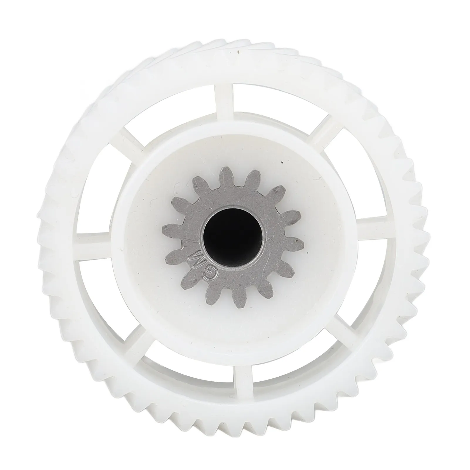 Engranaje para picadora de carne de 2 piezas, máquina de salchichas de Control de precisión de plástico y acero inoxidable, para fabricación de alimentos