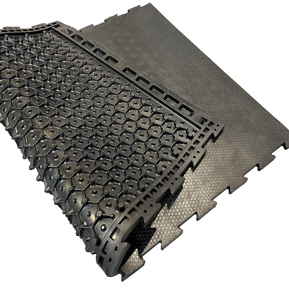 

New Cushion Honeycomb Cubicle Rubber Mattress for Cattle Comfortable Sleeping Bed Mat for Cows in Stable