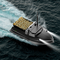 Fishing Bait Boat 500m Remote Control Bait Boat Dual Motor Fish Finder 2KG Loading Support Automatic Cruise/Route Correction