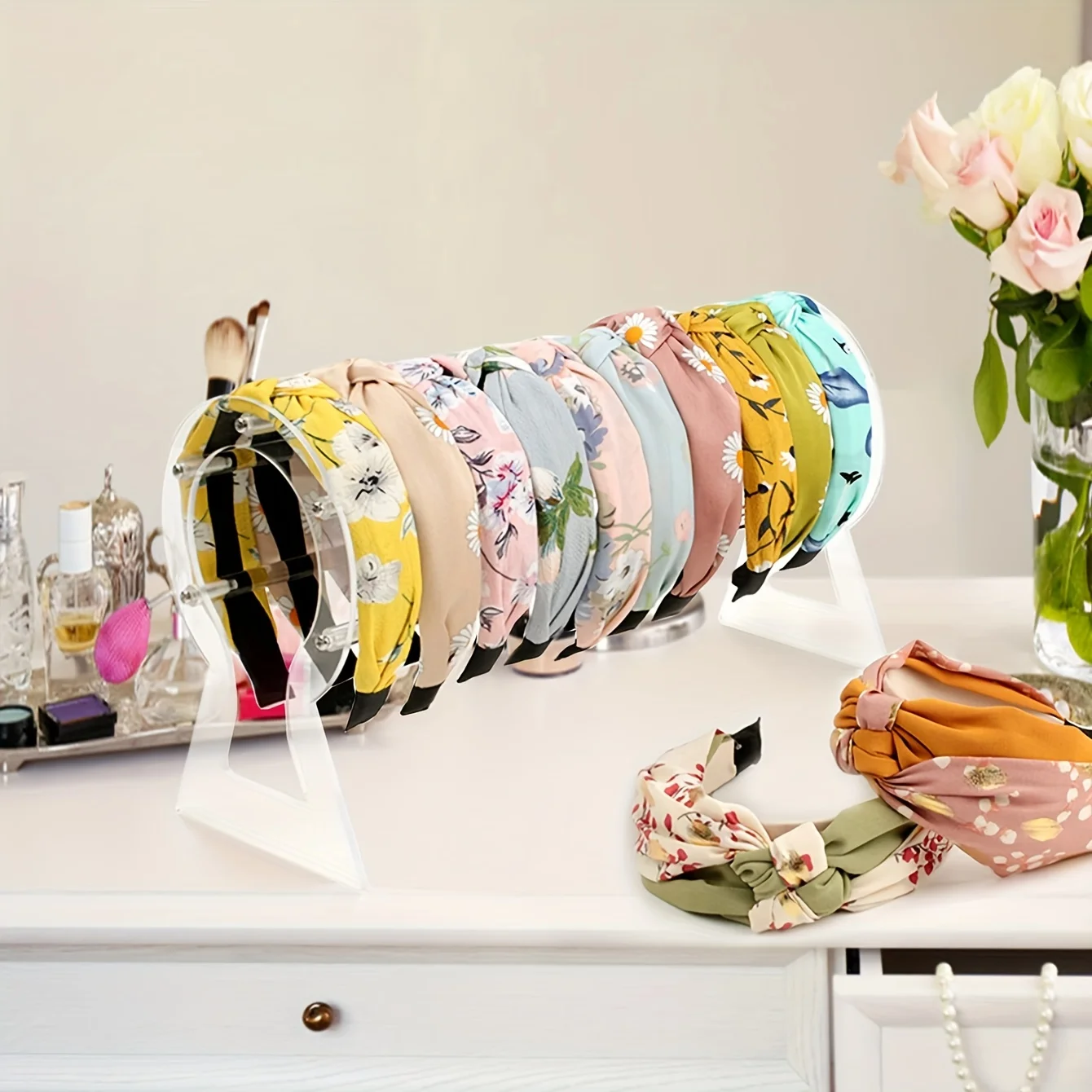 Acrylic Headband Holder Display Stand