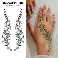 Waterproof long-lasting temporary tattoos, adult tattoos, unisex summer decoration stickers, birthday party gifts, hand tattoos
