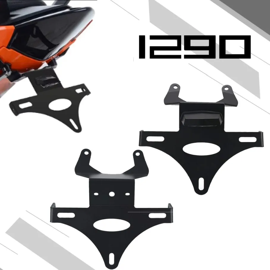 For KTM 1290 Super Duke R 2014 2016 2017 2018 2019 Motorcycle License Plate Holder Bracket Rear Tail Tidy Fender Eliminator Kit