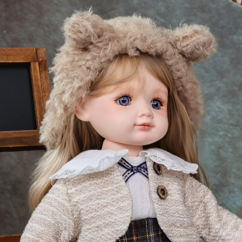 

Cloveray 16-дюймовая реалистичная фарфоровая кукла в сельском стиле, керамическая кукла, корпус из керамической ткани, высококачественная коллекционная работа ручной работы