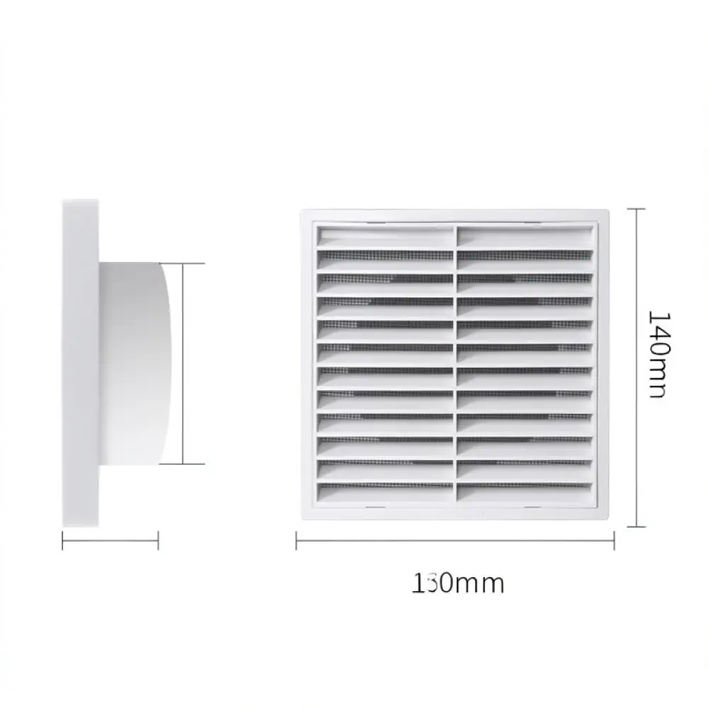 Anti Rain Ventilation Grille Round Duct Air Vent Cover For Dryer Exhaust Fan Airflow System Protector With Insect Mesh