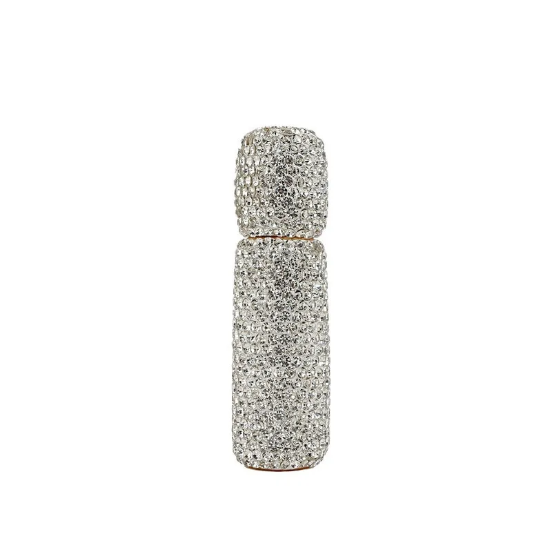Diamond-encrusted Beaded Bottle, 10ml Light-proof Roll-on Bottle, Perfume Sample Empty Bottle, Portable Travel Small Bottle