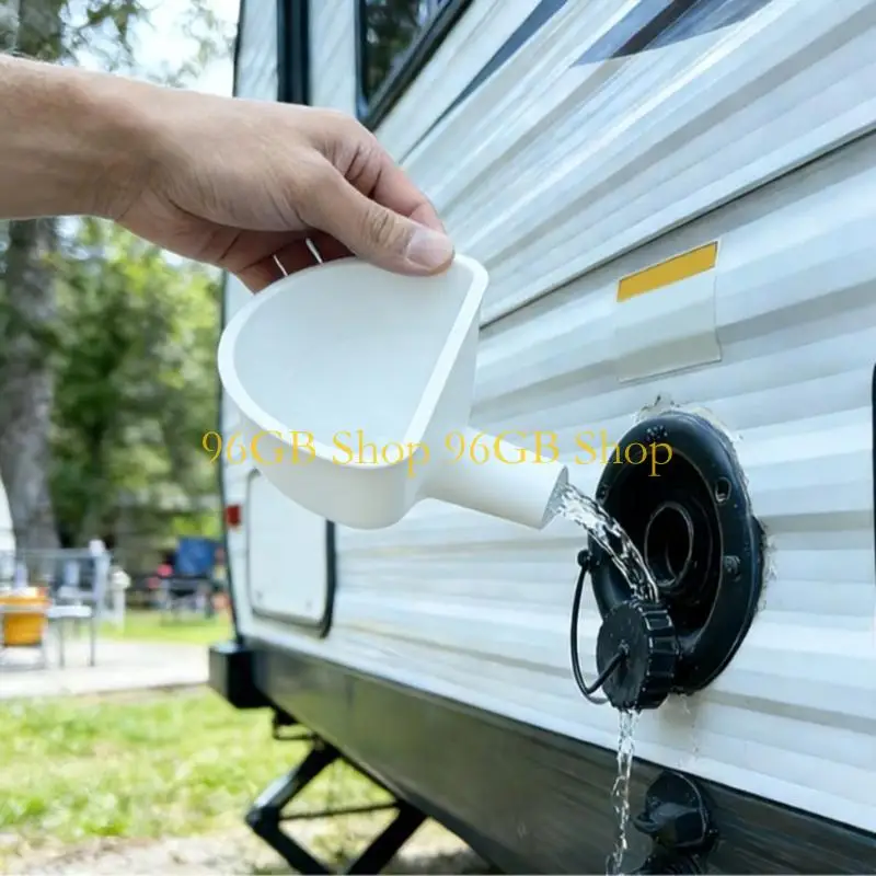 

96GB Motorhome Water Inlet Filling Funnel Quick Connection For Easy Campers Refill