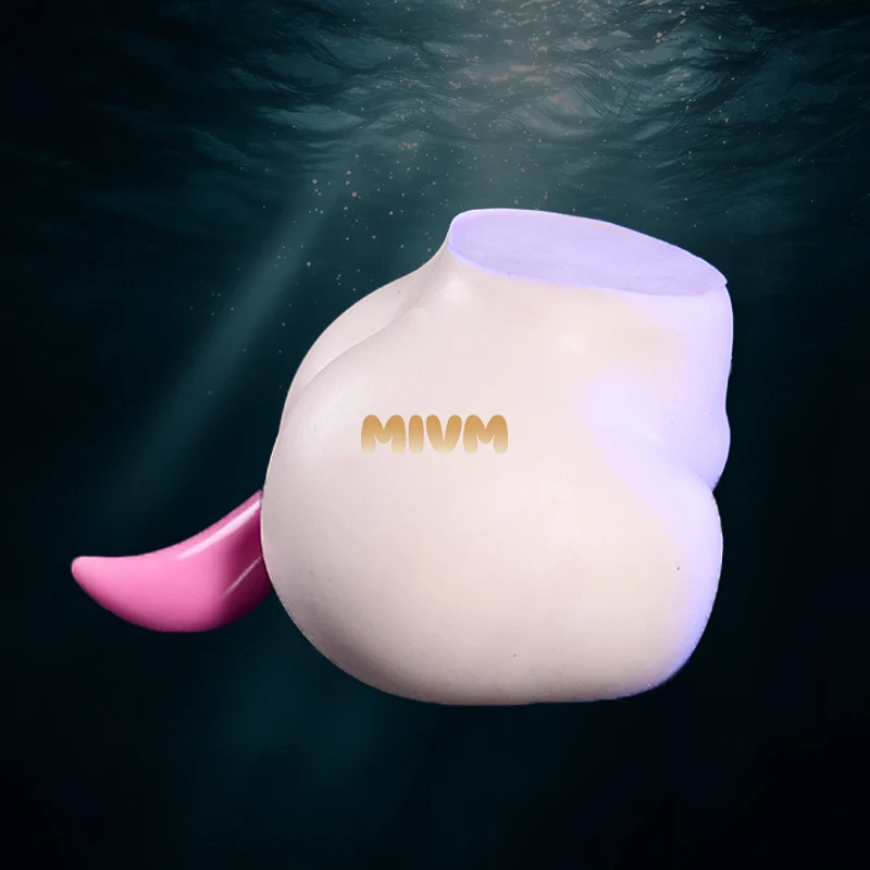 MIVM - All Silicone Adult Toy, Surrealing Anime, Hip Design, Male Masturbation, Dual Channel Female Vaginal and Anal Stimulation view 3