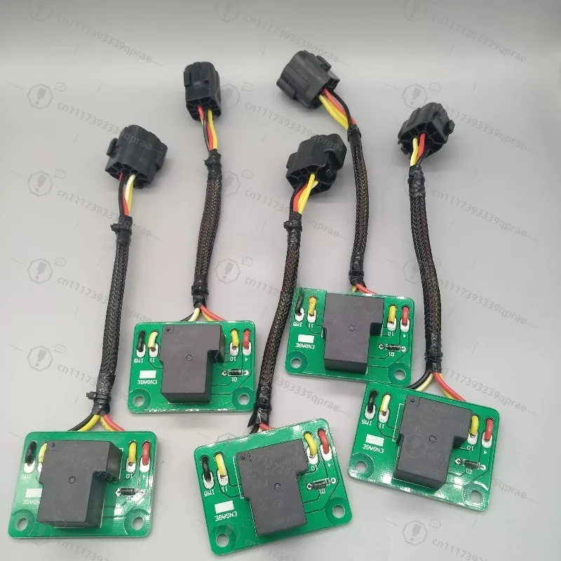Forklift Reverse Buzzer Relay Switch, 30A 48V Warning Alarm Relay Board, Electric Forklift Replacement Spare Parts