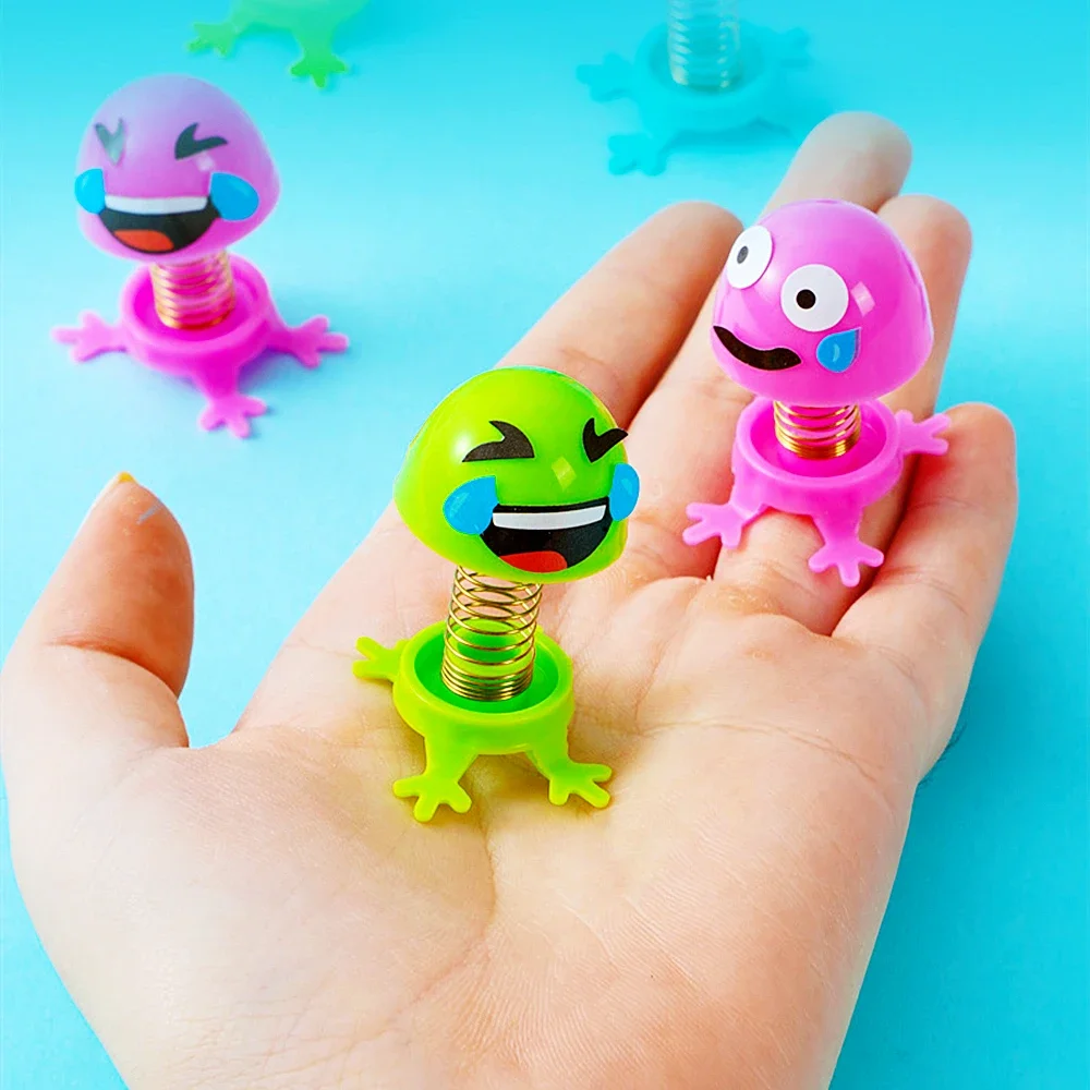 10/20Pcs DIY Assembled Springs Elves Kids Toys Party Favor Perfect Class Treasure Box Carnival Prizes Boys Girls Birthday Gifts