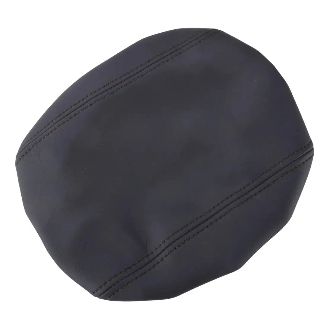 Black Center Console Lid Armrest Cover Microfiber Leather fit for Subaru Forester 2013 2014 2015 2016 2017 2018