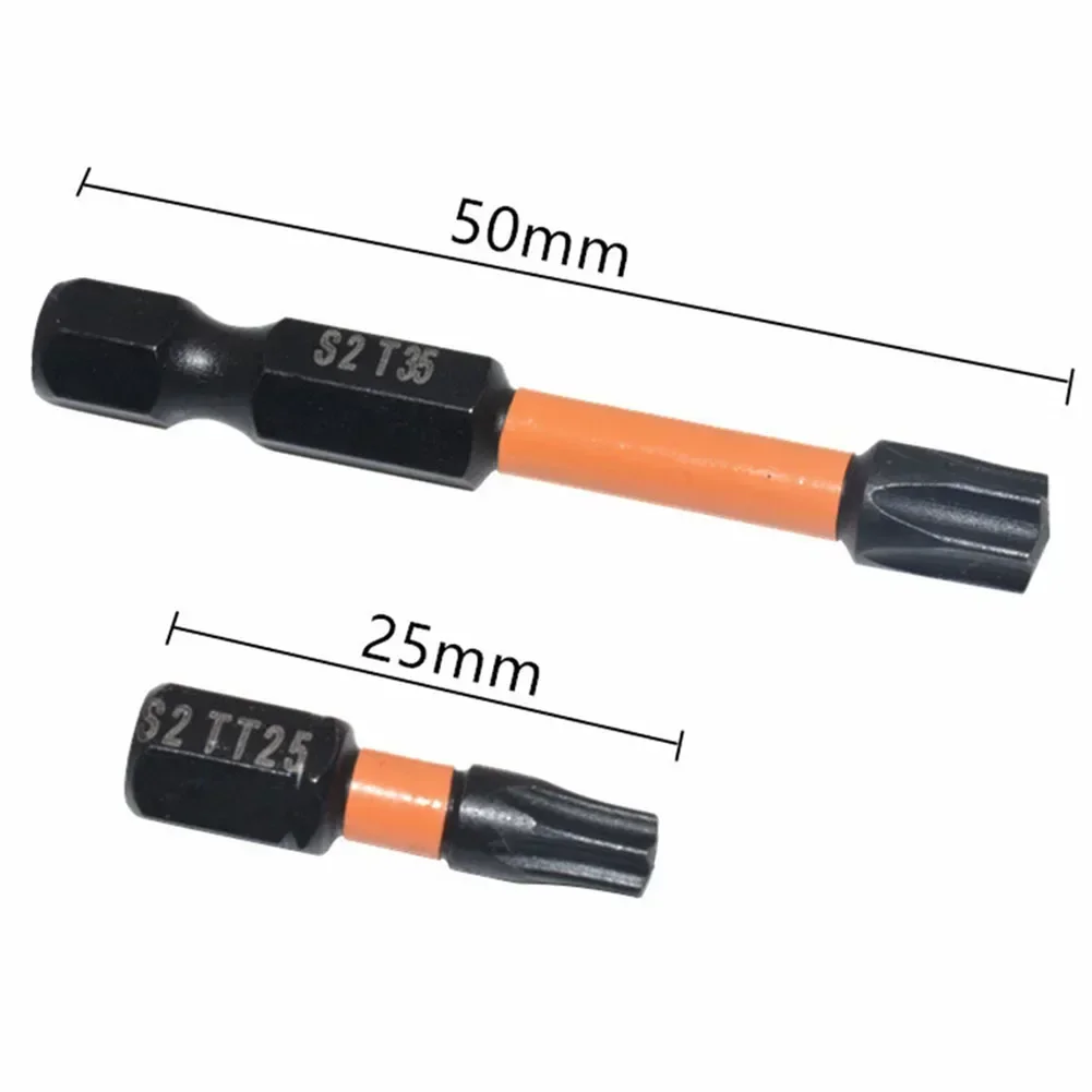 Imagem -04 - Segurança Torx Bit Grupo Tamper Proof Torx Star Bits 14 Hex Shank Mudança Rápida Conectar Impact-driver Broca Chave de Fenda Bit 13 26x