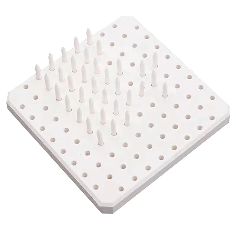 A53Q-Kiln Stelten Ondersteuning Nagels Aardewerk Vuurmat Bestand tegen hoge temperaturen Oven Gereedschap Kleisonderdelen (1 pak)