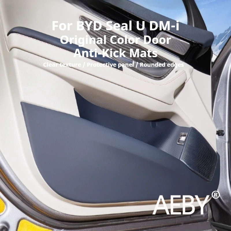 

AEBY For BYD Seal U DM-i 2020-2025 Door Kick Pad, Anti-Kick Guard Sticker, Scratch Resistant, Easy to Clean, Car Accessories