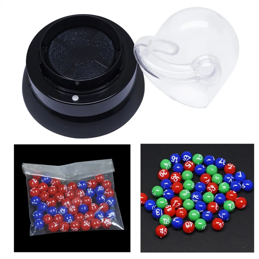 

Электрическая лотерейная машина на 49 шаров для розыгрыша призов, портативный генератор счастливых чисел для бинго и лотерейных игр, работает от батареек