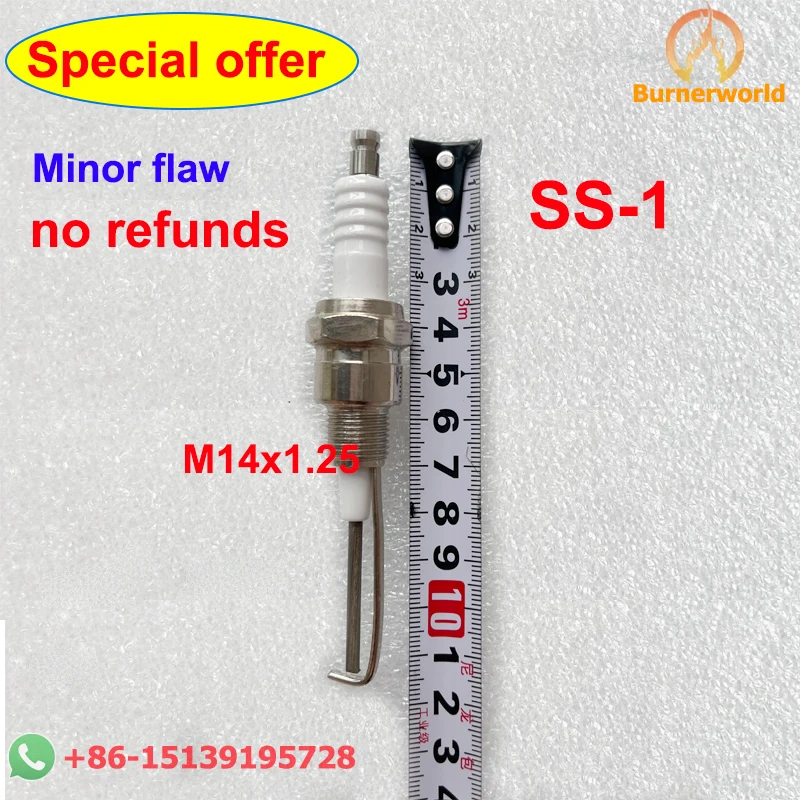 

Специальное предложение без возврата средств Свеча зажигания промышленного котла Двусторонние электроды с керамикой и воспламенителем Электроды печи зажигания