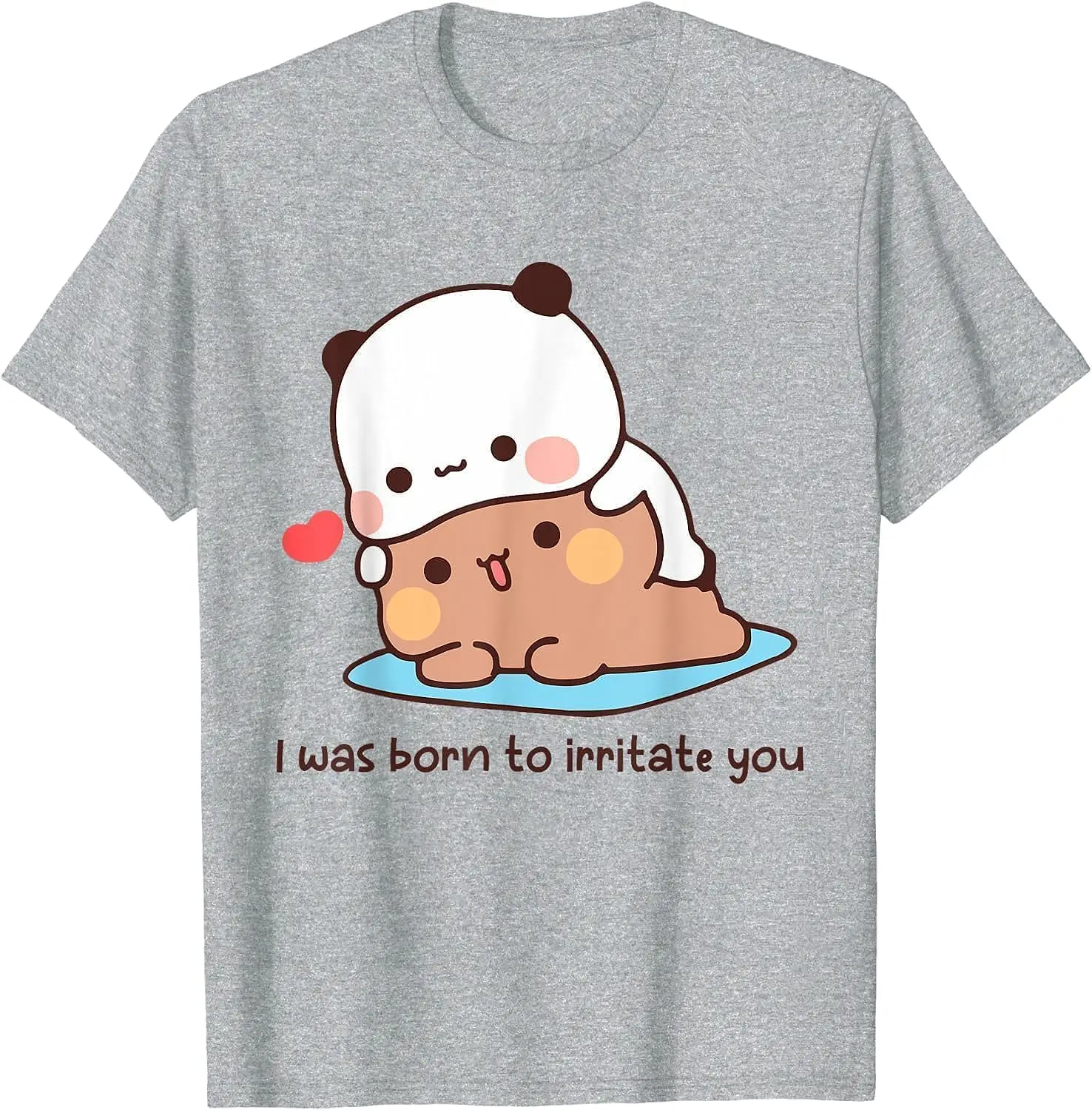 I Was Born To Irritate You Funny Bubu And Dudu Design T-Shirt Anime Graphic T-shirts For Men Clothing Women Tees Y2K Tops