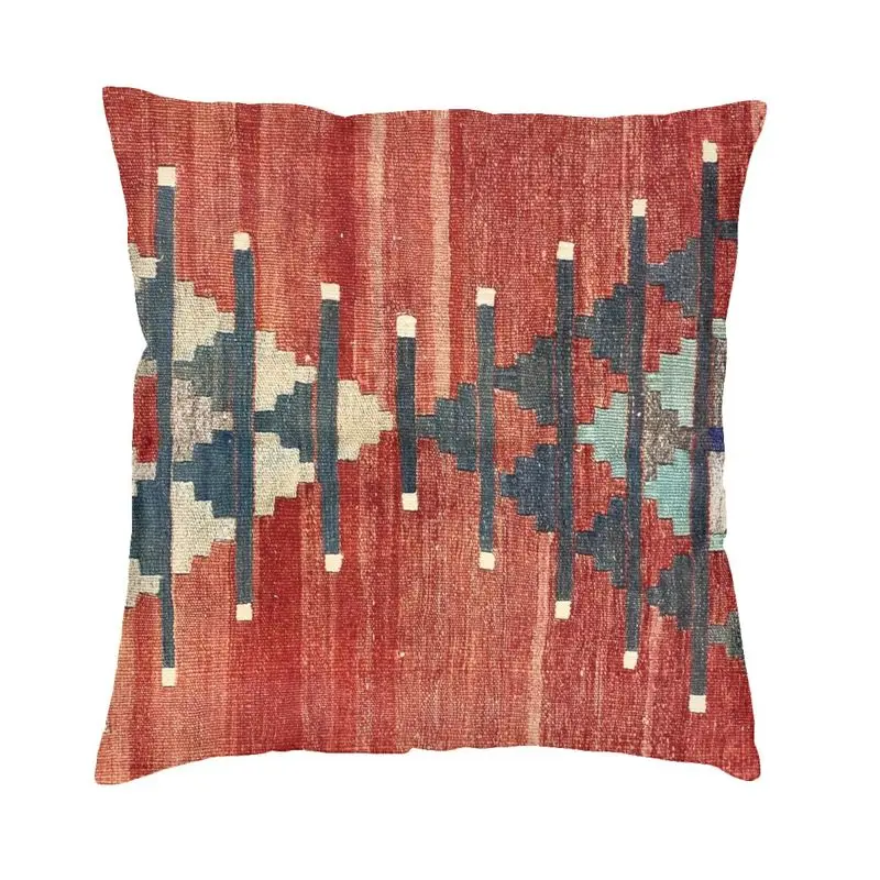 Kilim Navaho Weave Aztec Textile Throw Pillow Cover Decorative Turkish Ethnic Persian Tribal Cushion Cover 45x45cm Pillowcover