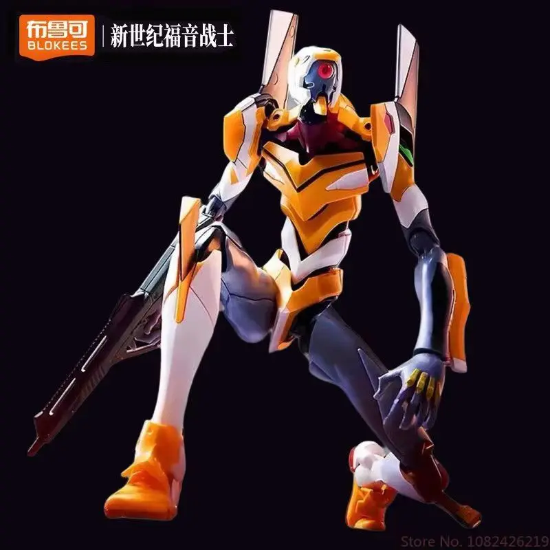 

New Hot Blokees Eva Evangelion Proto Type-00 Figure Action Edition Assembly Movable Model Action Figure Test Type-01/02