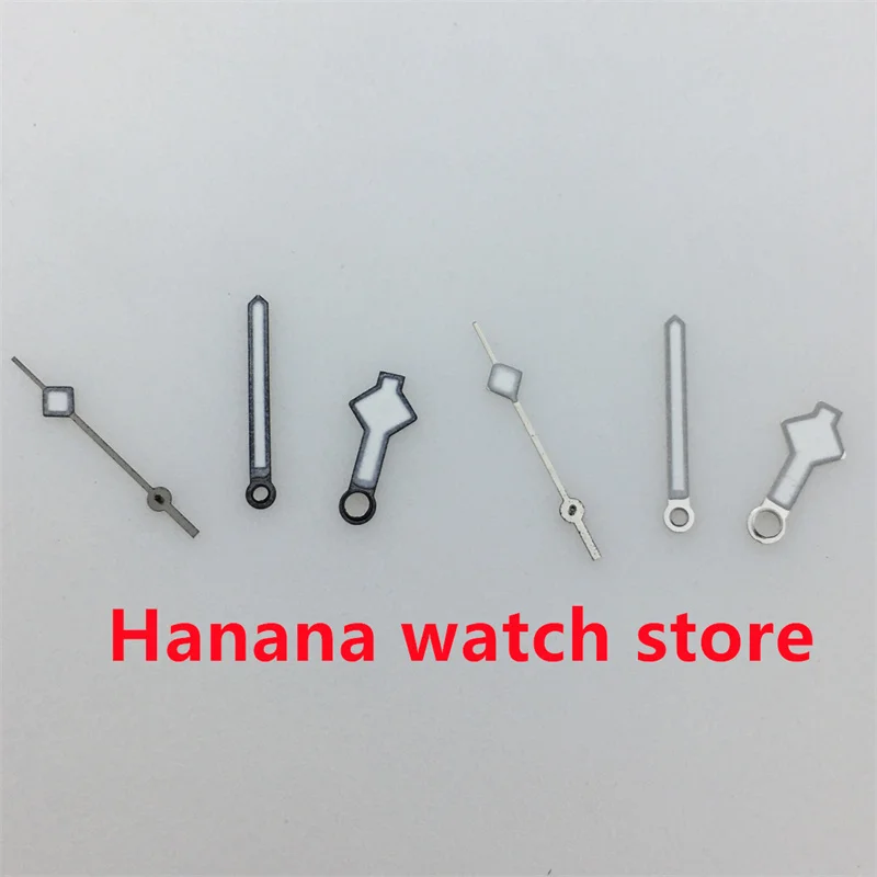 Le lancette del fiocco di neve NH35 sono luminose nere, argento e verdi abbinate ai movimenti NH35 NH36 NH37 NH38