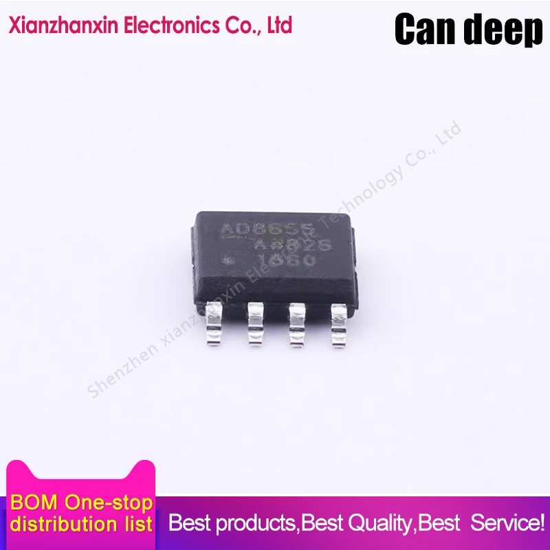 1PCS/LOT  AD8655ARZ AD8655 SOP-8 Precision operational amplifier chip