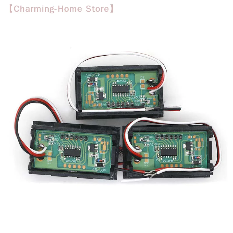 【M】Digital Voltmeter DC 100V 10A Voltmeter Ammeter Dual Digital Volt Meter Gauge Electromobile Motorcycle Car