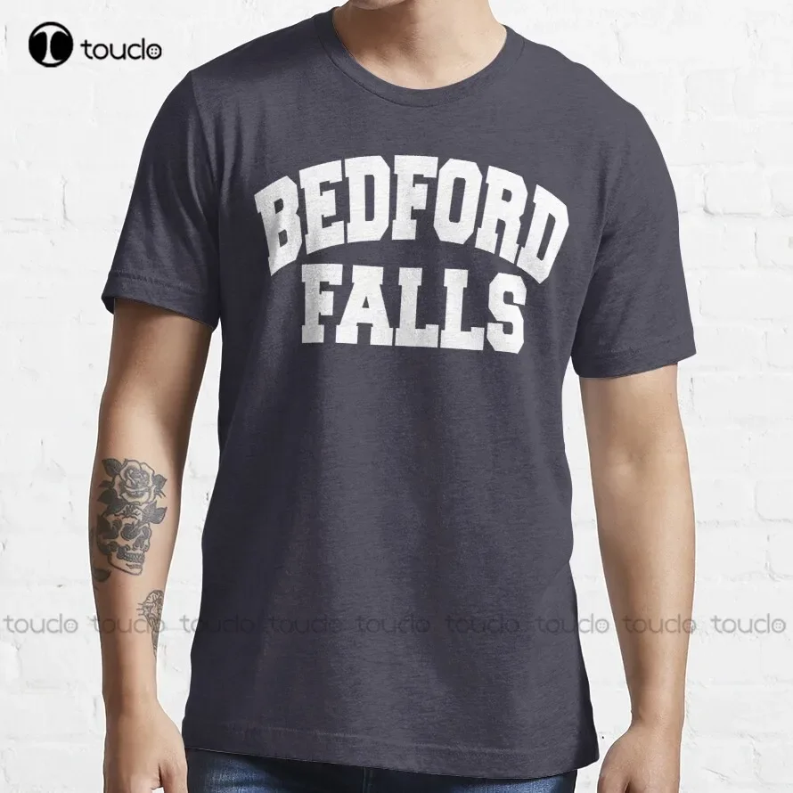 Bedford Falls T-Shirt Mens Shirts Casual Custom Aldult Teen Unisex Digital Printing Tee Shirt Xs-5Xl Classic Tshirt