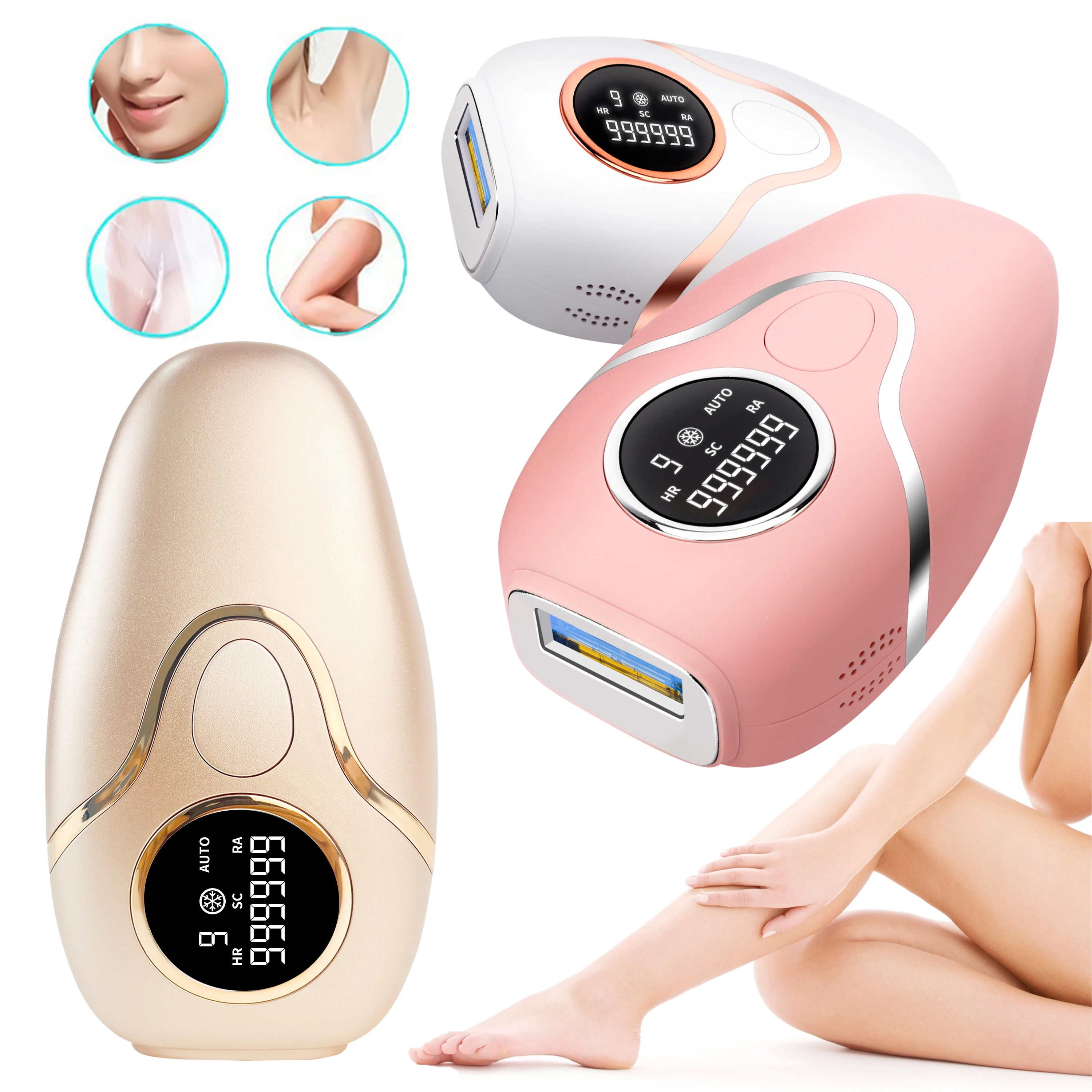 

Handy Handset Home Use Mini Portable Permanent Ice Light Depilator Painless Body Epilator Device Ipl Machine