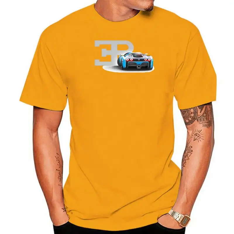 Buggati Veyron Mens T-shirt Kids Car White Tshirt DT