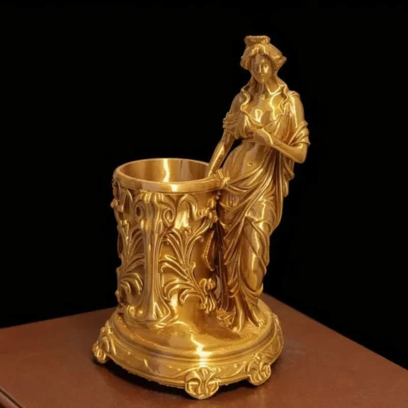 Aphrodite Pen Holder, Greek Goddess of Love & Beauty, Classic Sculpture, Nordic Style Desk Organizer, Modern Study Decor