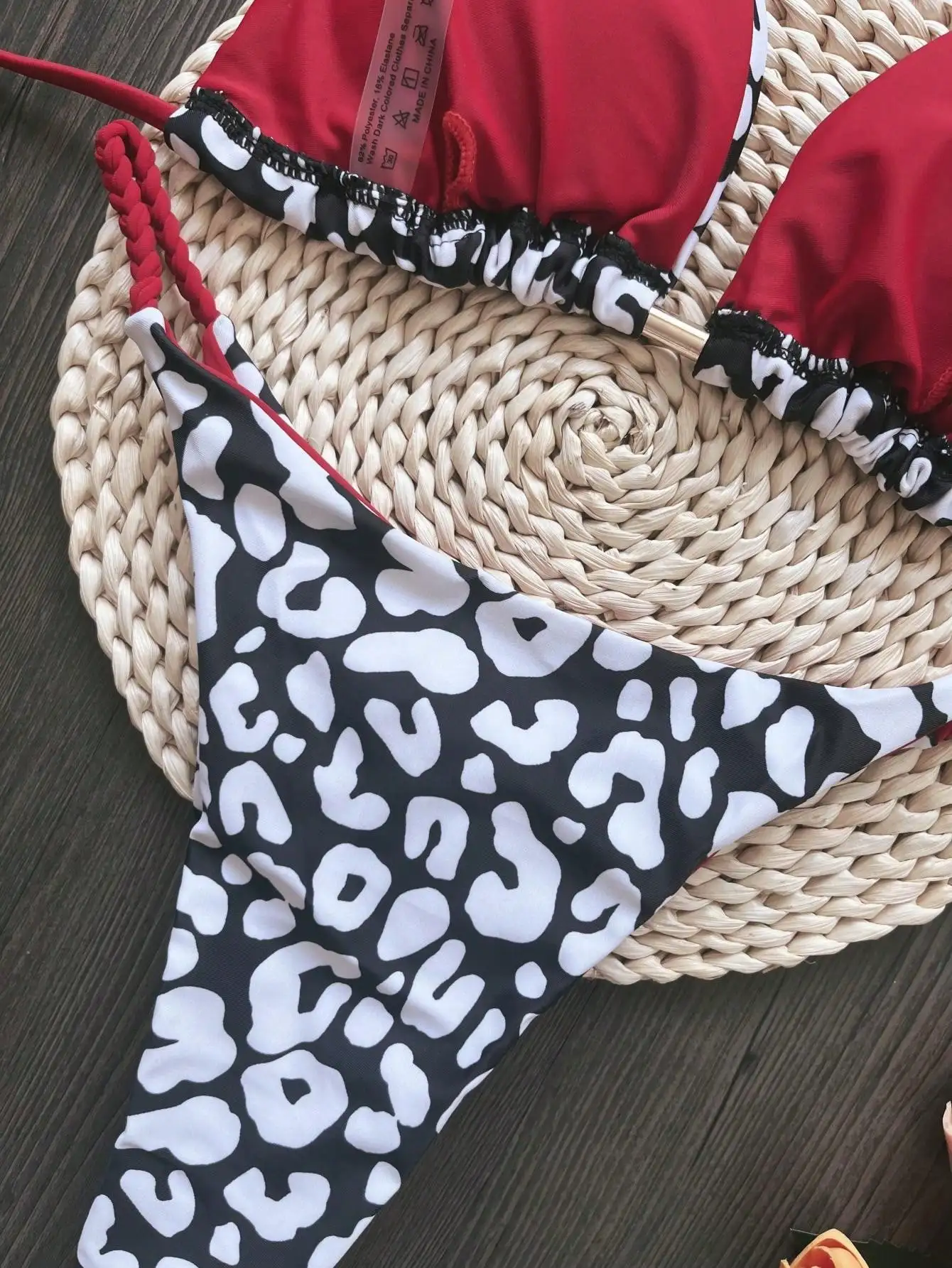 RUOTONSEPT-Maillot de bain deux pièces pour femmes, bikini brésilien sexy, triangle, col licou, imbibé, nouvelle collection