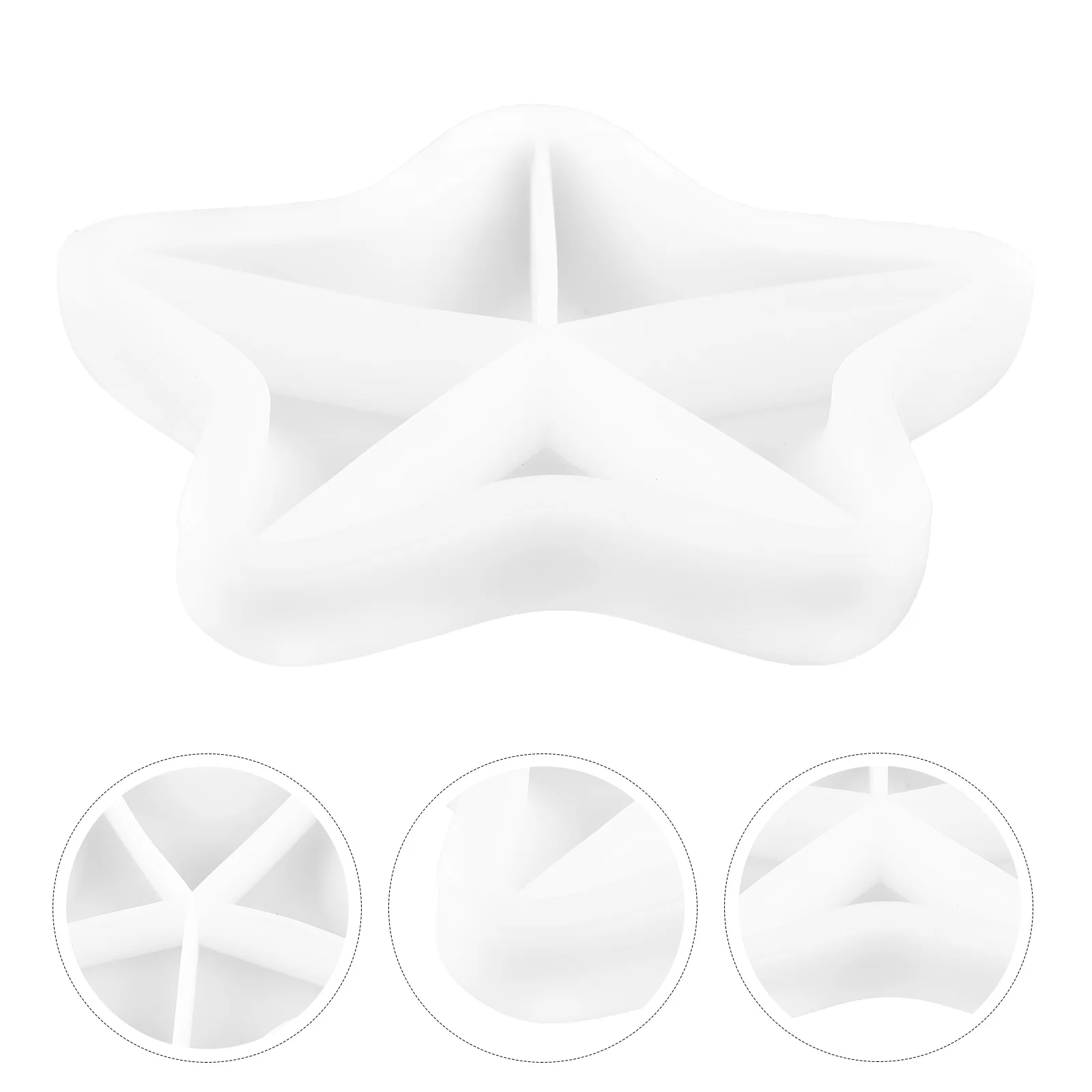 

Silicone DIY Storage Tray Mold Ocean Easy Demoulding Durable Wear Resistant Creative Crafts Adornment