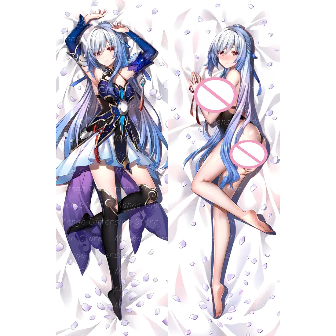 هونكاي ستار السكك الحديدية Jingliu Dakimakura المخدة 2Way Sarung Bantal بادان أنيمي أوتاكو وسادة غطاء الديكور السرير وسادة يغطي
